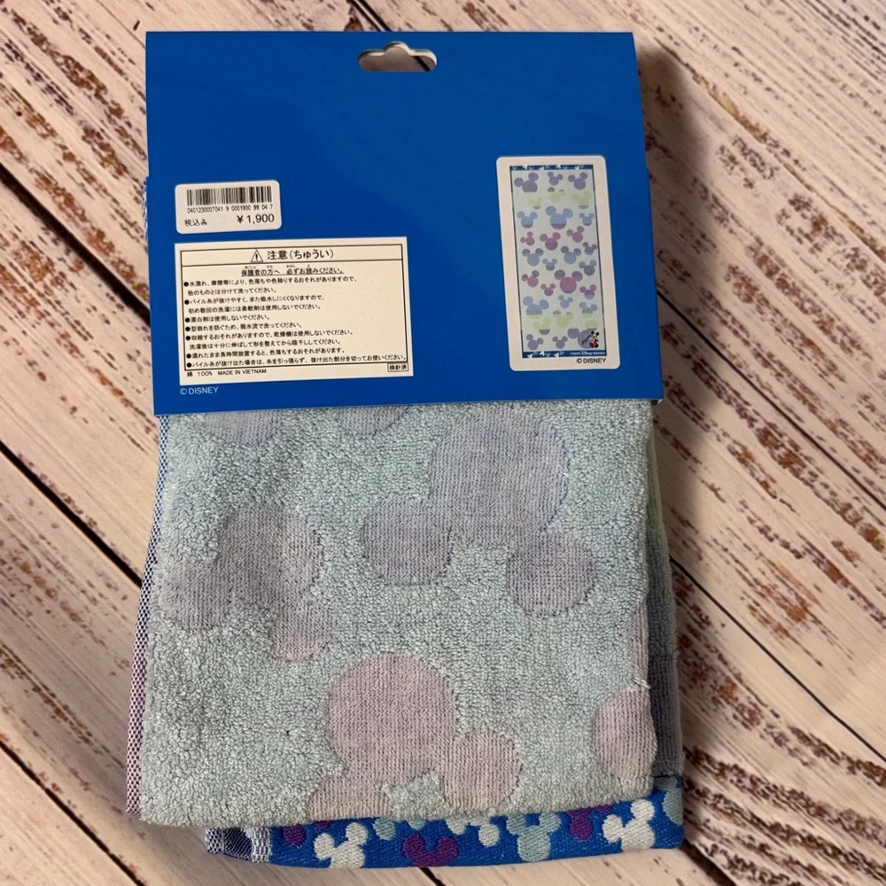 Tokyo Disney Resort Mickey Mouse Hand Towel - Blue